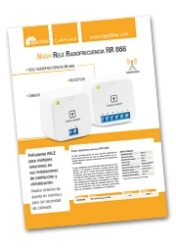 Documento Comercial Relé Radiofrecuencia RR 868