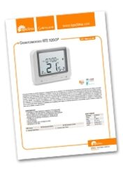 Documento Comercial Termostato RTE 520OP