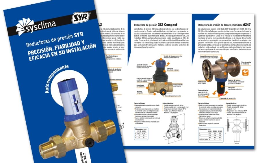 Folleto Reductoras de Presión SYR