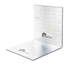 SYSCLIMA - Placa lisa térmica grafitada Sysclima ALU-PG 23