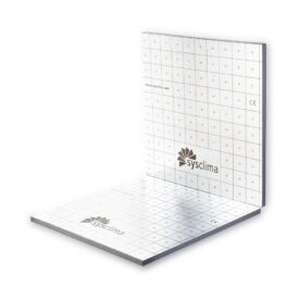 Placa lisa térmica grafitada Sysclima ALU-PG 38