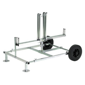 SYSCLIMA - Desbobinador plegable con ruedas