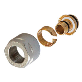 SYSCLIMA - Racor roscado ¾ eurocono PEX/PERT/Mult. 20 x 2