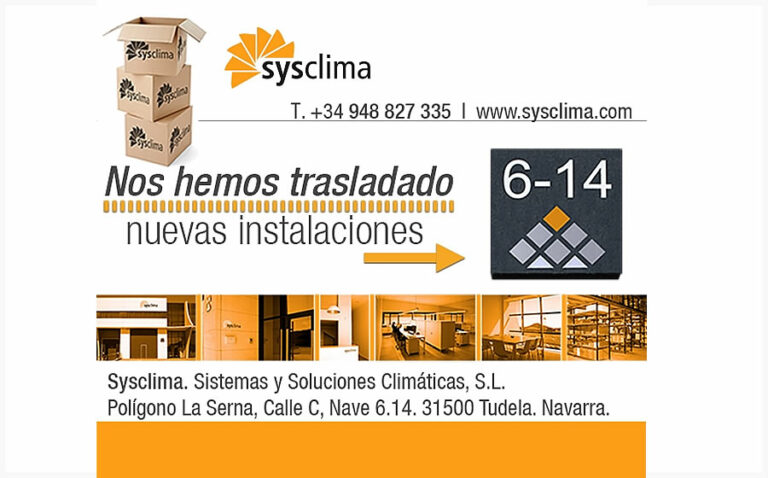 Nuevas instalaciones Sysclima